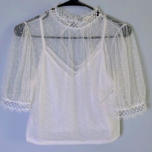 With never worn summer shirt